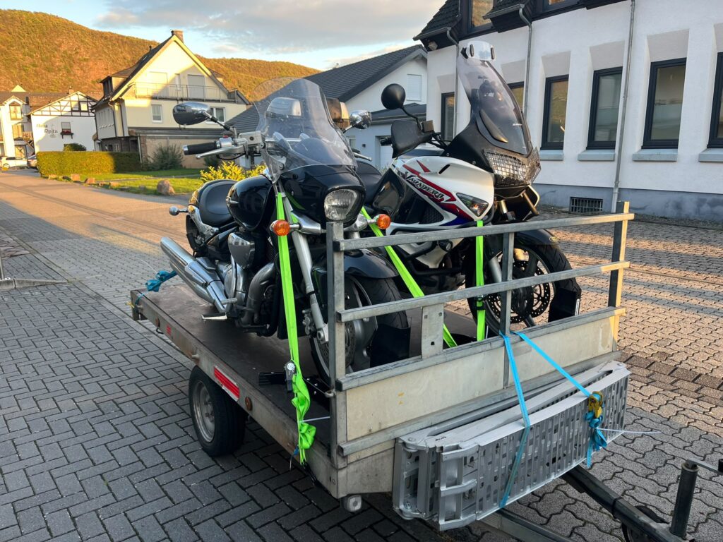 aanhanger motor