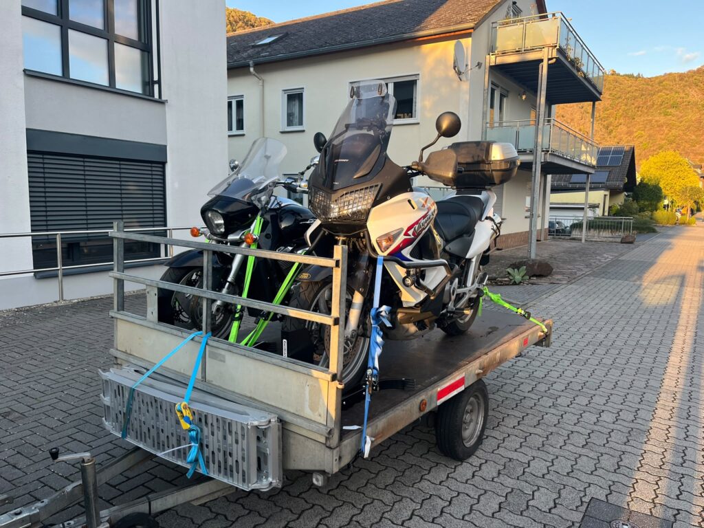 aanhanger motor