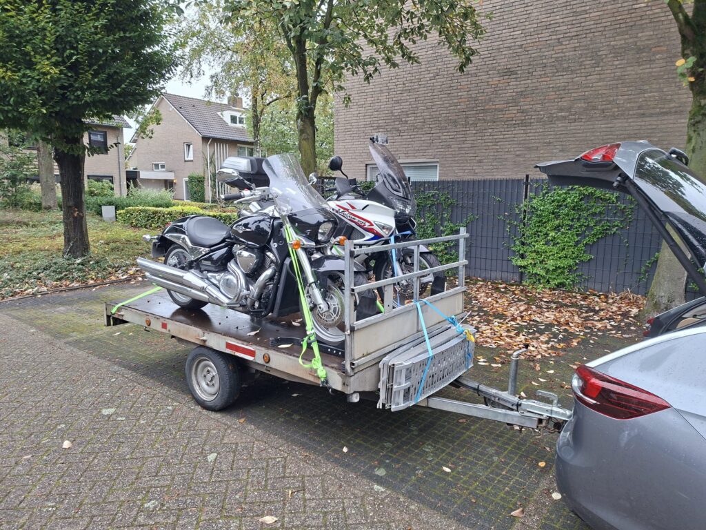 aanhanger motor